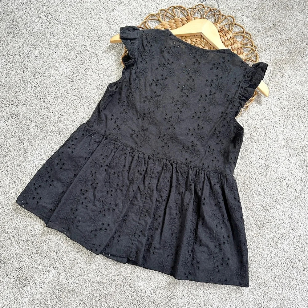 Andree By Unit Eyelet Flutter Sleeveless Floral B… - image 5